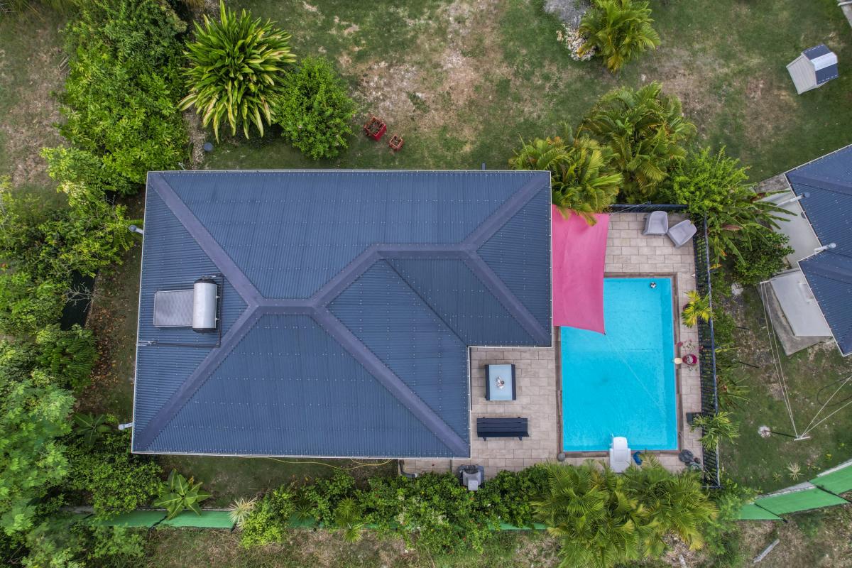 Location Villa 3 chambres Sainte Anne Guadeloupe-vue du ciel-21
